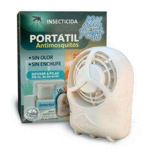 Kill-Paff Portatil Antimosquitos - Difusor + Recambio - Insecticida - Zelnova
