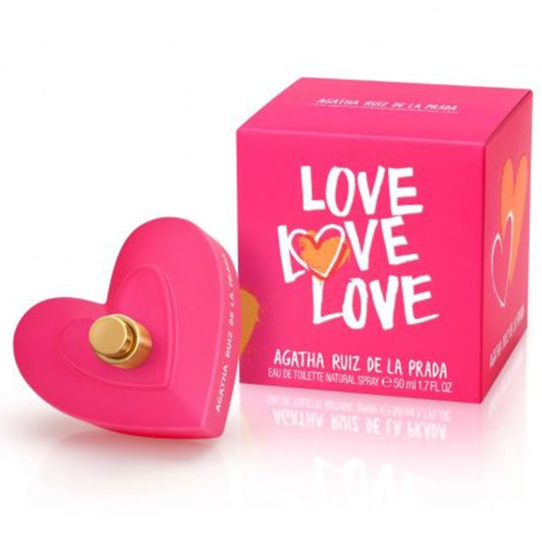 Love Love Love De Agatha Ruiz De La Prada - Edt - Eau De Toilette Natural Spray 50 Ml