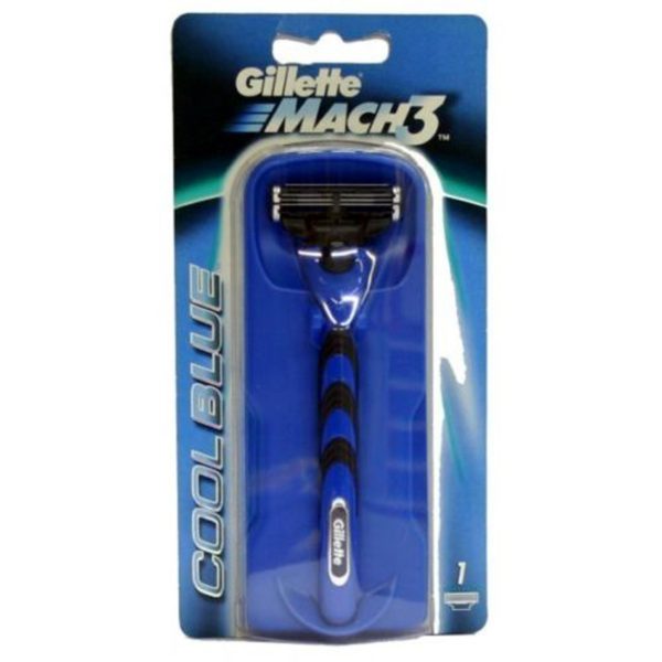 Gillette Mach3 Cool Blue - Maquinilla De Afeitar - Mach 3