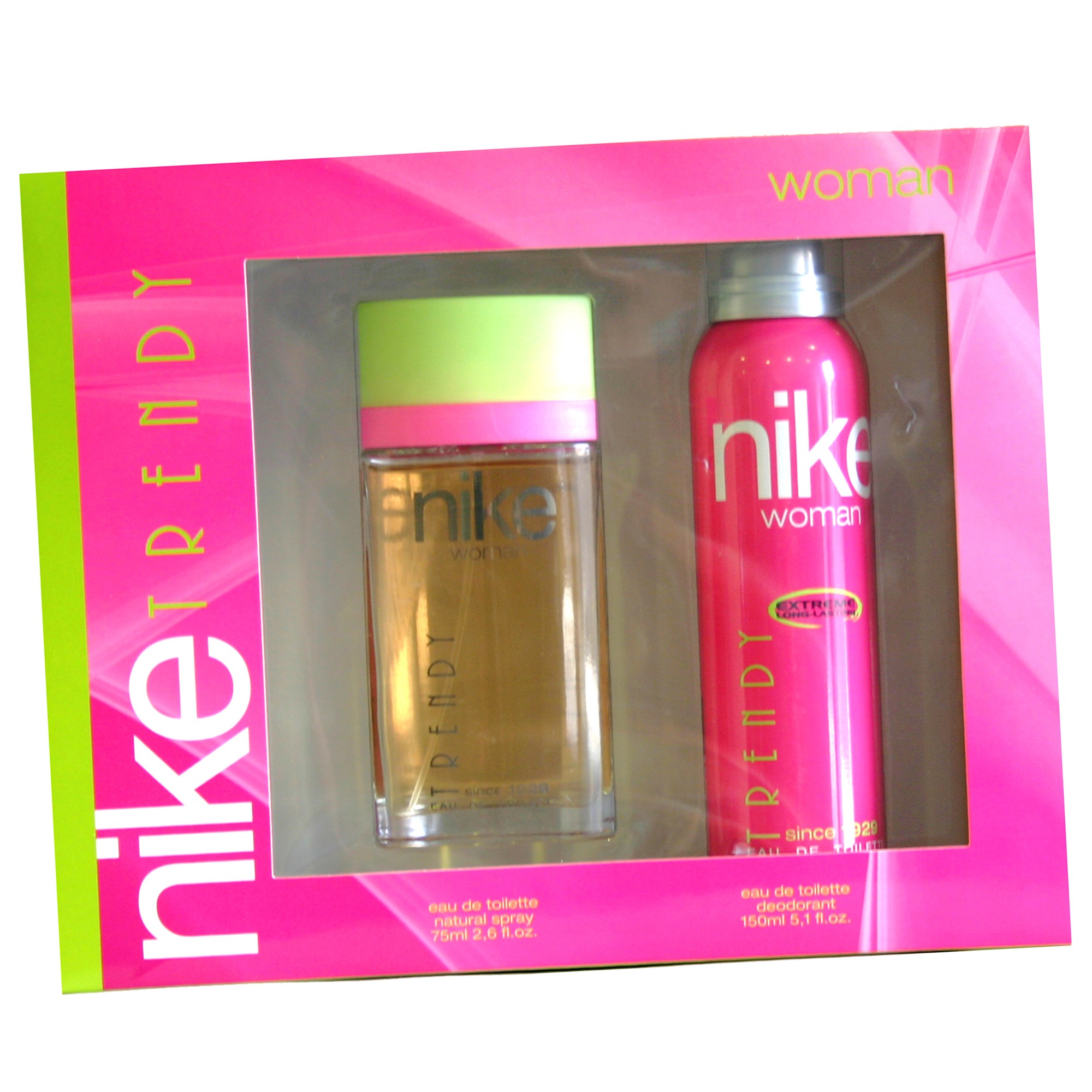 NIKE TRENDY WOMAN de NIKE - EDT - Eau de Toilette Natural Spray 75 ml Desodorante Spray