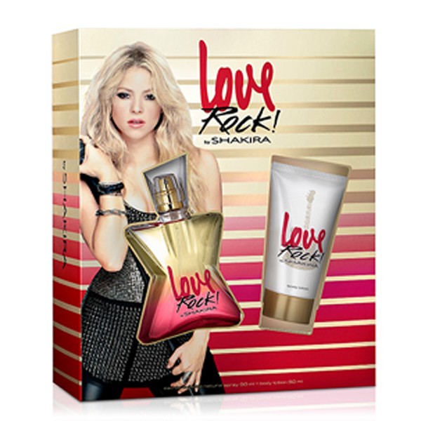 Love Rock! By Shakira - Rock Edt - Eau De Toilette Natural Spray 50 Ml + Desodorante 150 Ml