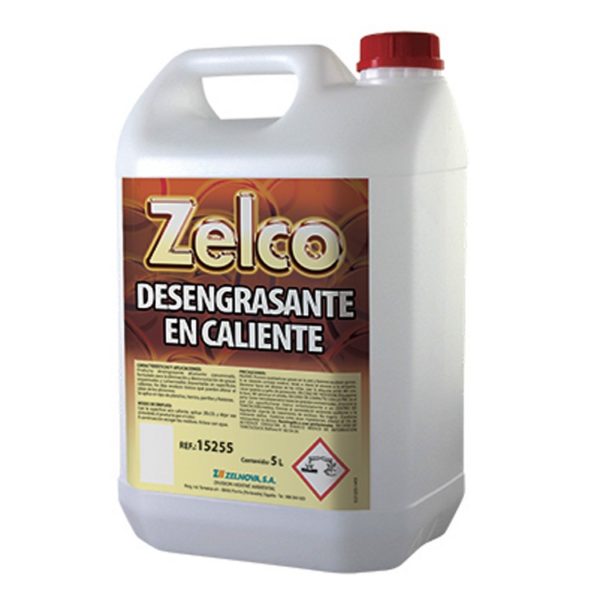 Zelco - Desengrasante En Caliente - 5 Litros - Zelnova