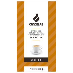 CANDELAS - Café Molido Mezcla 50/50 - 250 g