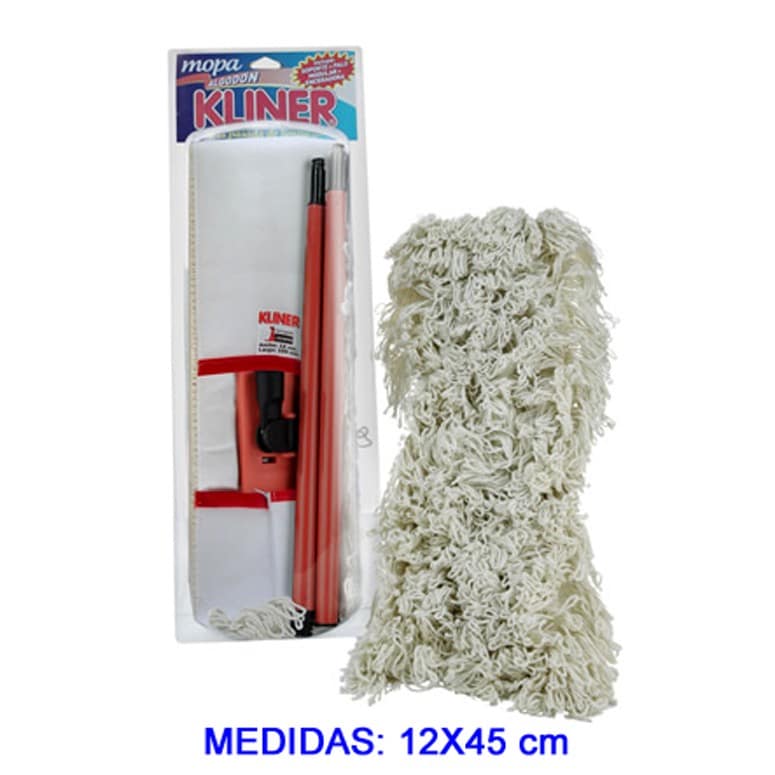 KLINER MOPA DE ALGODON 12X45 cm – Zelnova – Zeltia