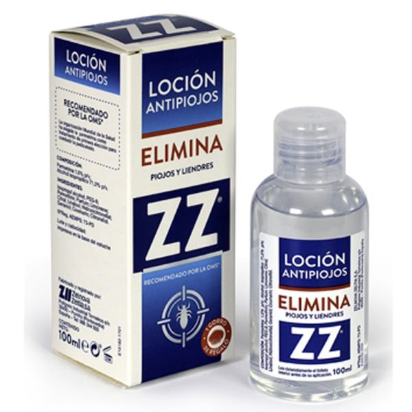 Zz Locion Antipiojos - Pediculicida 100 Ml - Elimina Piojos Y Liendres - Zelnova Zeltia
