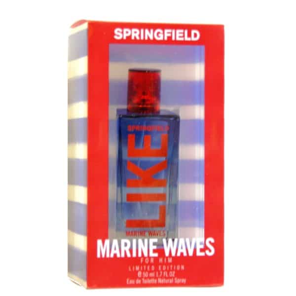 Springfield Like Marine Waves For Him - Spf Edt - Eau De Toilette Natural Spray 50 Ml