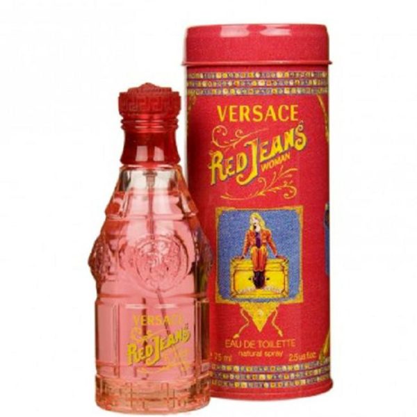 Versace Red Jeans - Edt - Eau De Toilette Natural Spray 75 Ml