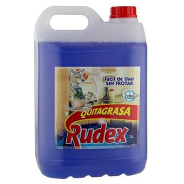 Rudex - Quitagrasa - Desengrasante - 5 Litros - Zelnova