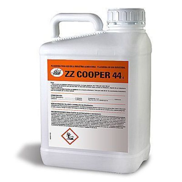 Zz Cooper-44 - Insecticida 44S - 5 Litros - Plaguicida Uso Profesional - Zelnova - Zeltia
