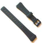 CORREA DE RELOJ CAUCHO / RESINA COLOR NEGRO - 18 mm - (12x8,2 cm)