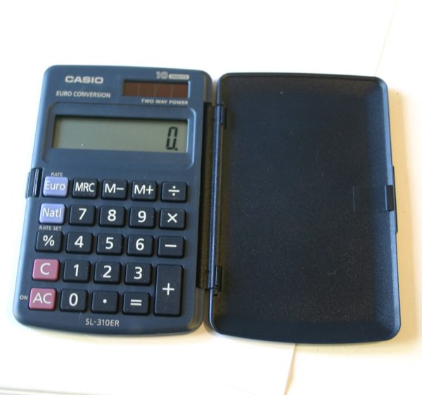 Casio Sl-310Er-W Electronic Calculator - Calculadora Electronica