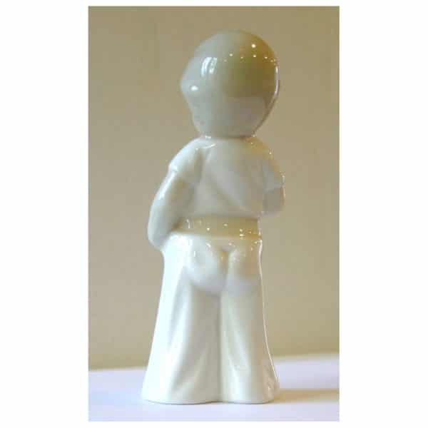 Figura Ceramica / Porcelana - Niño Con Helado - Golfillo