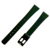 CORREA DE RELOJ CAUCHO / RESINA COLOR NEGRO - 14 mm - (10x8 cm)