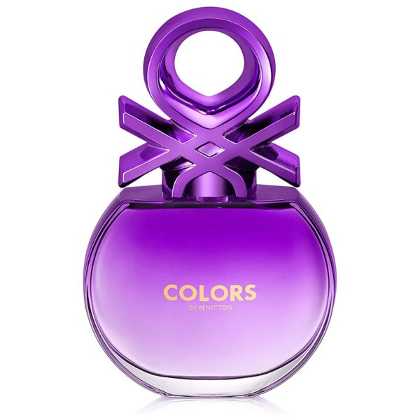 Colors Woman De Benetton Purple - Eau De Toilette Natural Spray 50 Ml