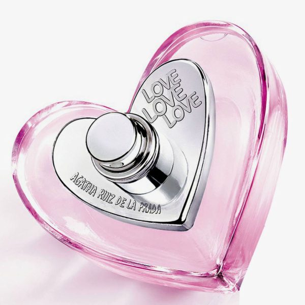 Love Love Love De Agatha Ruiz De La Prada - Eau De Toilette Natural Spray 80 Ml - Formato Antiguo - [Sin Caja / No Box]
