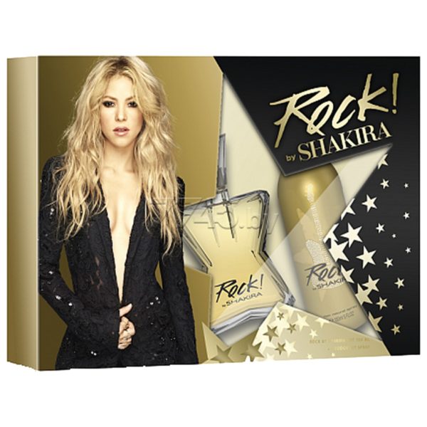 Rock! By Shakira - Eau De Toilette Natural Spray 50 Ml + Deodorant Spray 150 Ml