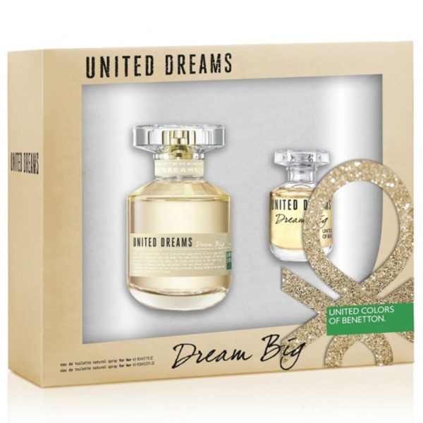 United Dreams Dream Big De United Colors Of Benetton - Eau De Toilette Natural Spray 50 Ml + Eau De Toilette 6,5 Ml