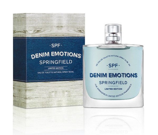 Spf Denim Emotions For Him De Springfield - Eau De Toilette Natural Spray 50 Ml - Limited Edition -