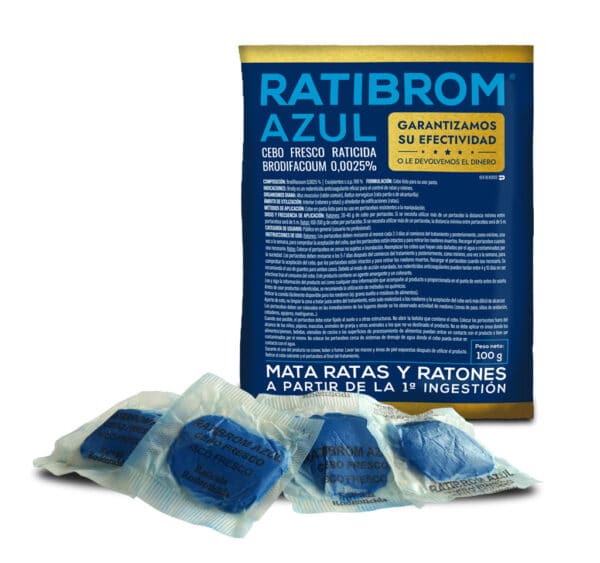 Ratibrom Azul Bolsa Con Cebos 1