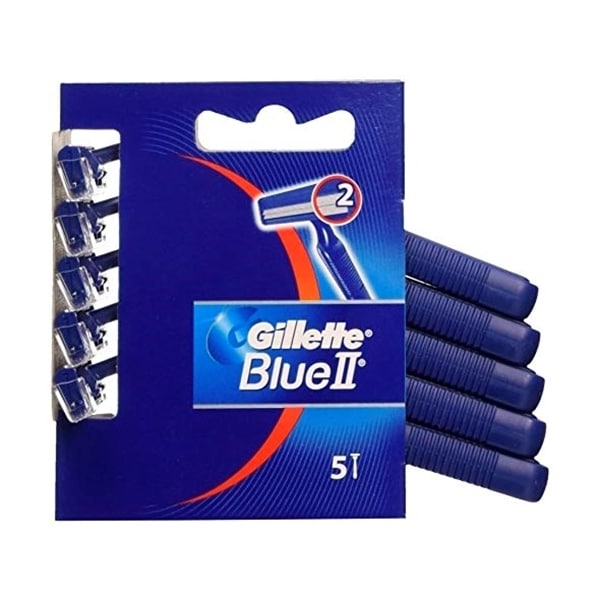Gillette Blue Ii Pack 5Uds