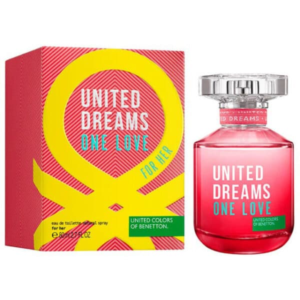 Benetton One Love For Her Edt80Ml New