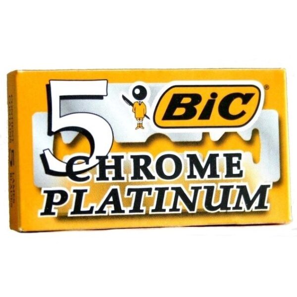 Bic Chrome Platinum Paquete De 5 Uds