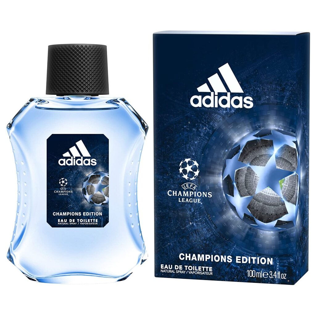 ADIDAS UEFA CHAMPIONS LEAGUE Colonia / Perfume Eau de Toilette Natural Spray for Men 100 ml