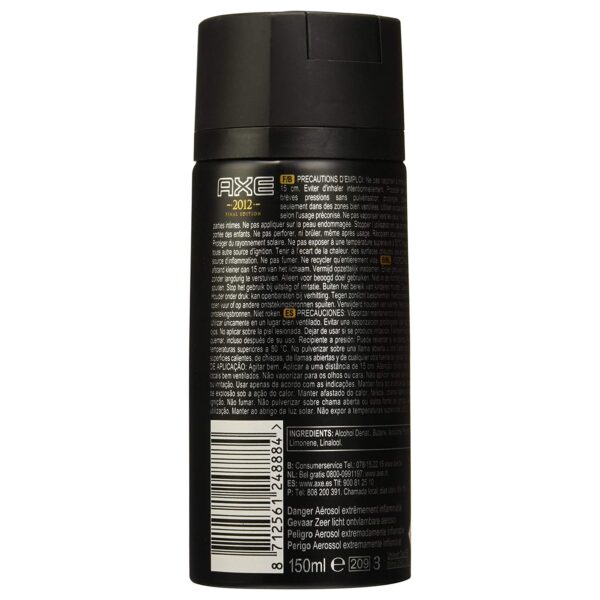 Axe 2012 Final Edition Deo150Ml New Trasera