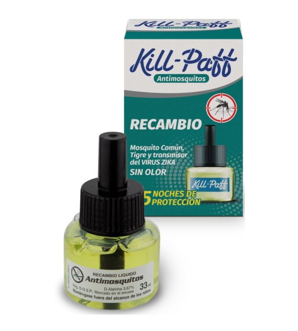 Kill Paff Recambio Insecticida 33Ml
