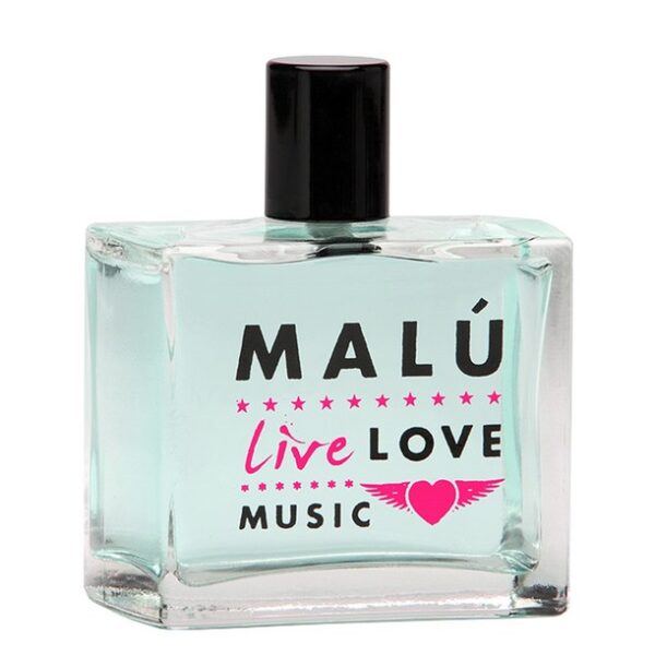 Live Love Music Blue Malu Bottle