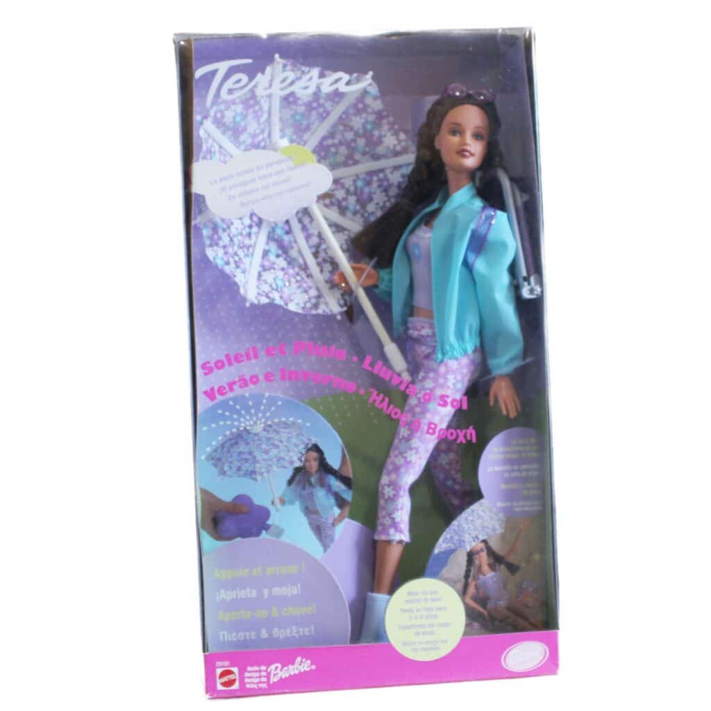 TERESA - AMIGA DE BARBIE - LLUVIA O SOL / RAIN OR SUN - MATTEL (Edición  2000)