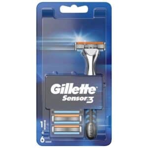 Gillette Sensor 3 Promo Maquinilla Y 6 Recambios